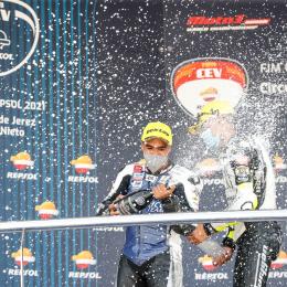 Andrés González hizo podio en España y espera volver al país 