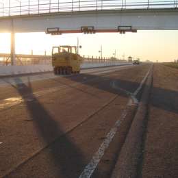 Trabajos importantes en el autódromo de 9 de Julio  