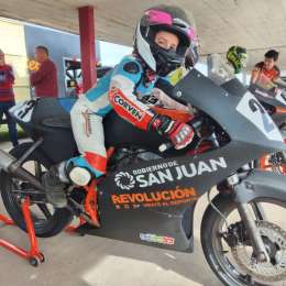 Tiene 10 años y debutará en el Superbike Argentino