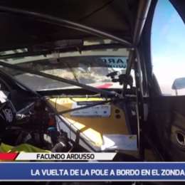 Una vuelta a bordo en el Zonda de San Juan