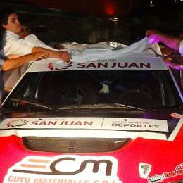 Abarca presentó su proyecto para Rally Argentino