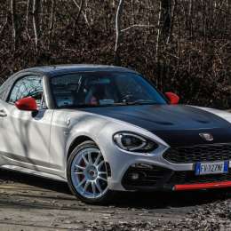 Una joya del rally en el festejo de Abarth