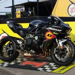 René Zanatta intentará quebrar el récord de velocidad con la Kawasaki Ninja H2