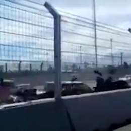 El accidente en La Pedrera desde la cámara de un aficionado