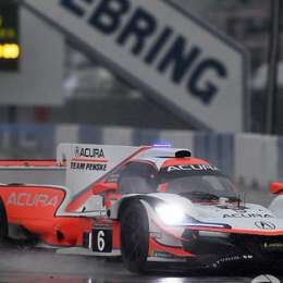 Se largaron las '12 Horas' de Sebring. Canapino en tercer turno