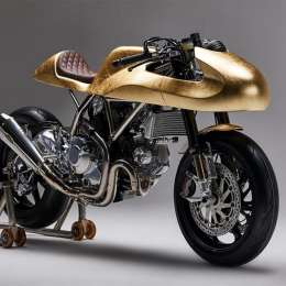 Aellambler: la Ducati dorada de tus sueños