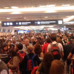 La carrera empezó en aeroparque 
