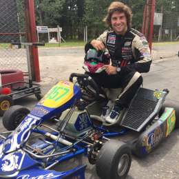 Un "Pamperito" en karting