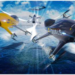 ¿Se vienen las carreras de vehículos voladores tripulados?