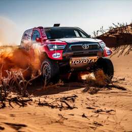 Al-Attiyah dominó el Prólogo y Sainz sufrió un retraso