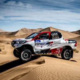 Autos: Al-Attiyah se quedó con la etapa y sueña con la victoria