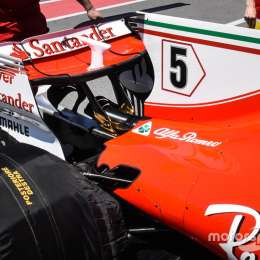 ALERONES NUEVOS PARA MERCEDES Y FERRARI