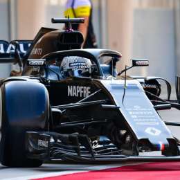 Alonso probó el Renault de F1