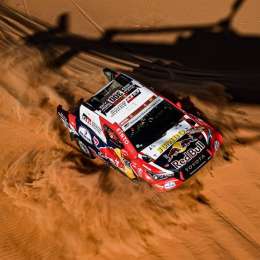 Sainz y Al Attiyah, apenas separados por 24 segundos