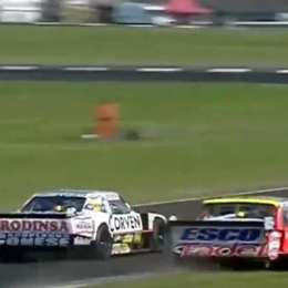 El toque entre Werner y Angelini en la segunda serie