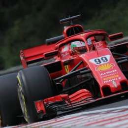 Ferrari adelante en los test comunitarios de Hungría