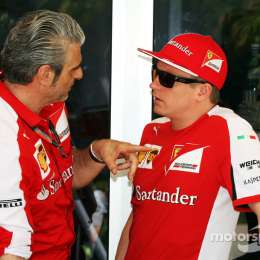 Raikkonen fue despedido por Arrivabene