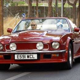 El Aston Martin V8 Volante de David Beckham 