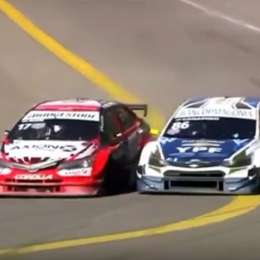 Video: La clase de manejo de Rossi y Canapino