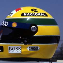 El Casco de Ayrton Senna