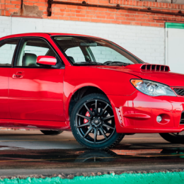 Subaru WRX STI la herramienta de "Baby Driver"