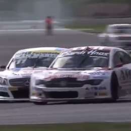 ¿Qué pasó entre Di Palma y Barrio en la carrera clasificatoria?