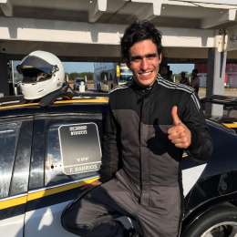 Felipe Barrios marcó la primera referencia en el circuito 9