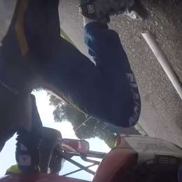 El dramático momento que no se vio del accidente