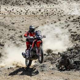 El salteño, Kevin Benavides, líder del Rally de Atacama