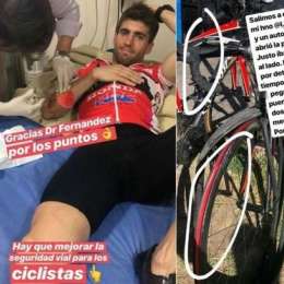 Se accidentaron los hermanos Benavídes