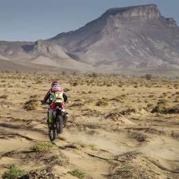 KEVIN BENAVIDES GANÓ LA 3ª ETAPA DEL RALLY MERZOUGA