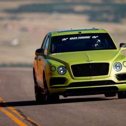 Bentley también tuvo su récord en Pikes Peak