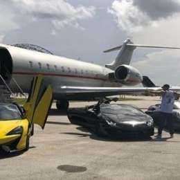 En otro Mundial: Benzema y una imperdible colección de deportivos