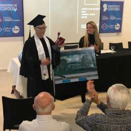 Oreste Berta recibió el título Honoris Causa por la UTN