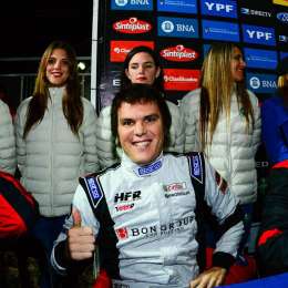 Luciano Bonomi corre en Chile