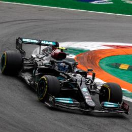 Bottas partirá último el Gran Premio de Italia