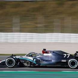 Bottas aceleró en la mañana del viernes