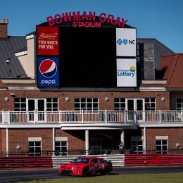 Nascar puso a prueba el Next Gen Car en el Bowman Gray Stadium