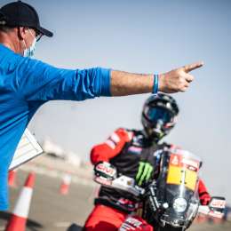 Dakar: Brabec no detiene el ritmo de su moto
