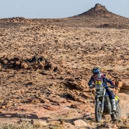 Franco Caimi y las sensaciones de una etapa extenuante