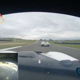 Dramático Donington Festival, se incendia atrás del auto de seguridad