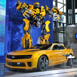 Para los fans de Transformers: Se subastan 4 Camaro Bumblebee