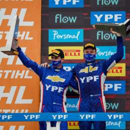 Canapino - Risatti y un podio que suma para el campeonato