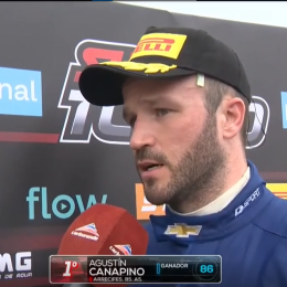 Canapino: “Pernía me deja sin pista en un curvón a 220 km/h"