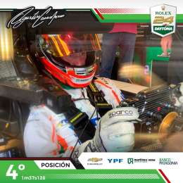 Satisfactoria actuación de Canapino en Daytona