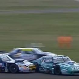 Fuerte toque entre Canapino y Fontana 