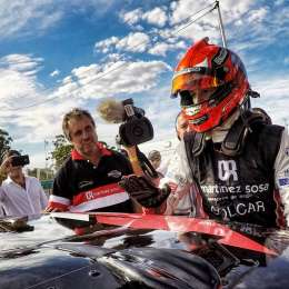 Canapino fue segundo pero no le alcanzó para un nuevo título