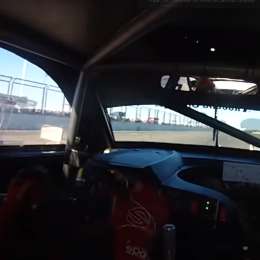 ¿Cómo consiguió la pole position Canapino?