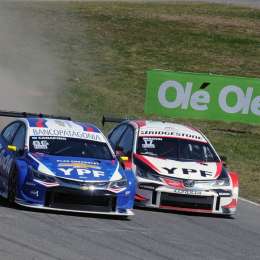 Canapino llegó primero pero ganó el automovilismo