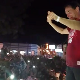 Los festejos del Campeón